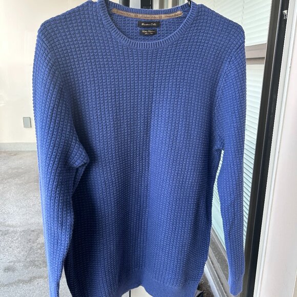 Massimo Dutti - Slim Fit Crewneck Knitted Sweater - Picture 1 of 2